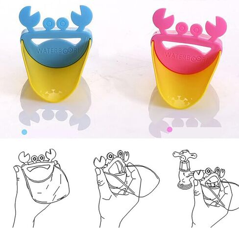 Faucet Extender, 2 Pack Sink Extender, Sink Extender for Hand Washing, Sink Wash Helper, Hand Wash Helper, Silicone Sink Extender for Bathroom Spout Bathtub, Faucet Extender for Hand Wash Sink Faucet in Saudi Arabia