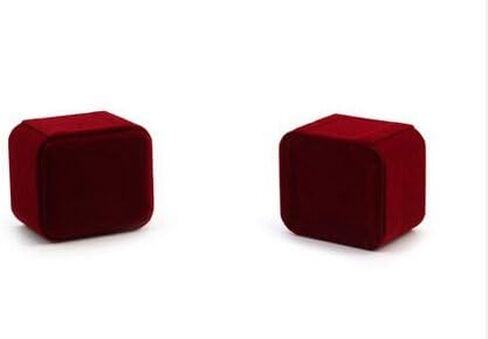 KINGWEDDING Flocked Earring Gift Boxes Jewelry Box,Rings Boxes (Blue) in Saudi Arabia