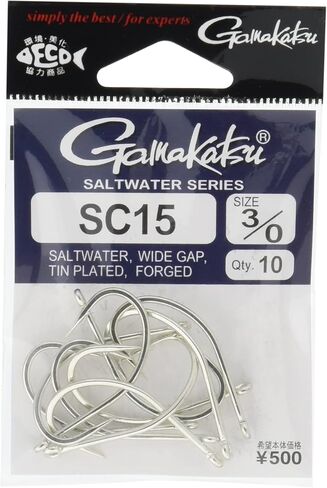 Gamakatsu 67703 Fly Hook، SC15، فضي، متنوع in Kuwait