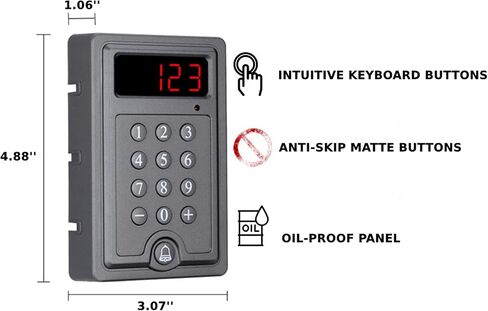 Take a Number System, Indoor Wireless Queue Calling Waiting Number System, 3 Digits Display, 1 Display&1 Keypad in Kuwait