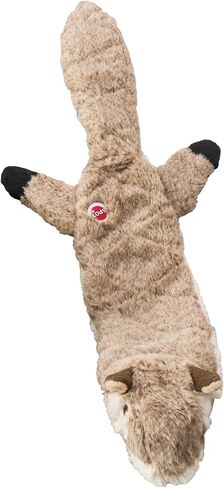 SPOT Ethical Pets Squirrel Skinneeez Extreme Stuffingless Quilted Dog Toy, 23" in Saudi Arabia