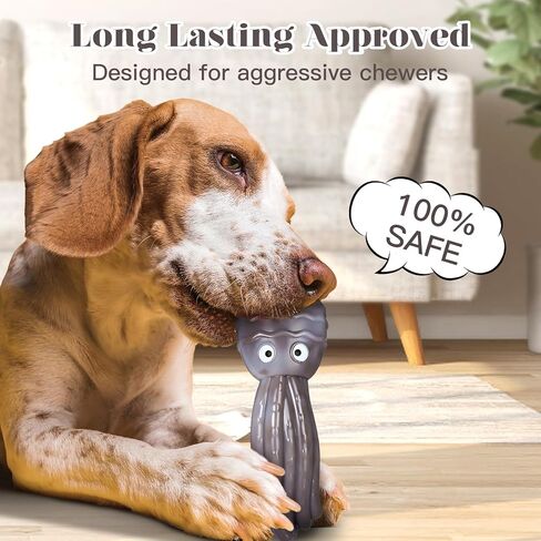 ألعاب مضغ للكلاب للمضغين العدوانيين: ألعاب للكلاب غير قابلة للتدمير للمضغين العدوانيين، بنكهة لحم الخنزير المقدد الحقيقي، ألعاب عظام الكلاب القوية المتينة للكلاب ذات السلالات المتوسطة والكبيرة in Kuwait