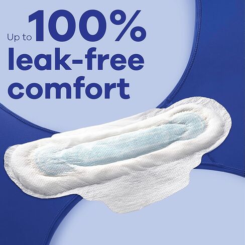 Always Maxi Feminine Pads for Women, Size 2 Long Super Absorbency, with Wings, Unscented, 60 Count in Saudi Arabia