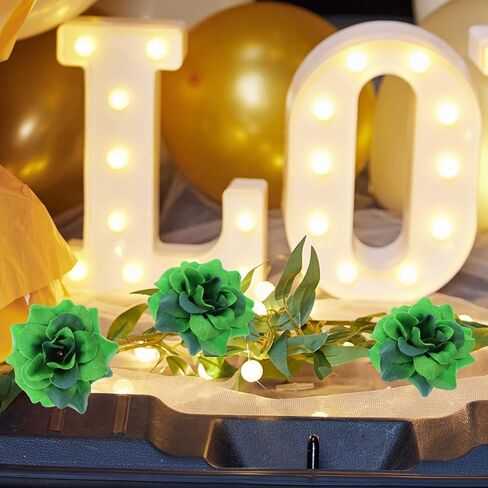 اولي رؤوس زهور ستابيليا صناعية لتزيين حفلات الزفاف، 50 قطعة (اخضر داكن) in Kuwait