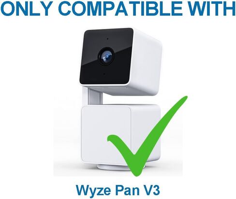 DIANMU Rustfree Gutter Mount لـ WYZE Cam Pan v3، Wyze Cam OG، Wyze Battery Cam Pro، Blink Outdoor 4 (الجيل الرابع)/(الجيل الثالث) الكاميرا (عبوتان، أبيض) - دعامات مزراب من سبائك الألومنيوم المقاومة للطقس - بدون حفر in Kuwait