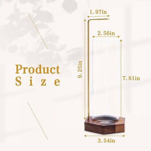 Incense Holder for Sticks, Incense Burner with Removable Glass Bottle Ash Catcher, Anti-Wind Incense Sticks Holder for Home Decor Yoga Meditation in Kuwait