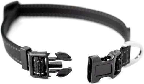 طوق كلب مايتي باو - رؤية عالية - خياطة عاكسة - طوق كلب قابل للتعديل بإبزيم - طوق كلب متين - طوق جرو ممتاز - مناسب لجميع أحجام الكلاب - أطواق مخصصة للكلاب in Kuwait