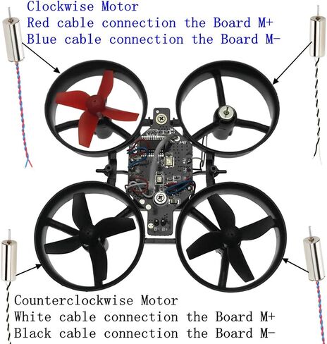 XiaoPengYo Mini RC Quadcopter Accessories Mini RC Drone Motor for HS210 Mini Drone SP350 E61HW H36 F36 T36 NH010 E010 Spare Parts 08 Drone NH330 NH320 KY905 in Saudi Arabia