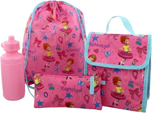 Fancy Nancy Girls 5 piece Backpack and Snack Bag School Set in Kuwait