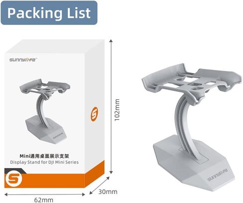 Taoke RC Drone Display Stand Compatible with DJI Mavic Mini 3/Mini 3 Pro/Mavic Mini 2/Mini 2 SE/Mavic Mini Drone Desktop Display Stand in Saudi Arabia