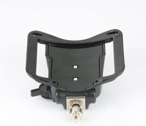 بييي حامل حزام الخصر للكاميرا، مشبك حزام الكاميرا مع برغي تثبيت 1/4 انش سريع الفك لكاميرا دي اس ال ار، اسود، L in Kuwait