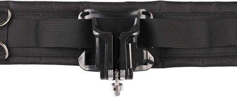 بييي حامل حزام الخصر للكاميرا، مشبك حزام الكاميرا مع برغي تثبيت 1/4 انش سريع الفك لكاميرا دي اس ال ار، اسود، L in Kuwait