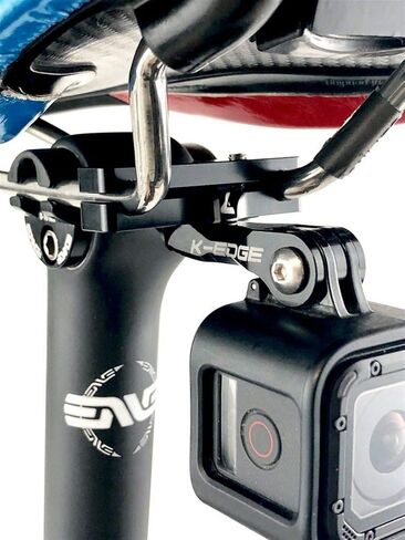 حامل كاميرا K-Edge Go BIG Pro Saddle Rail لـ GoPro Garmin وShimano in Saudi Arabia