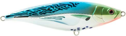 Nomad Design Madscad 115 Sinking SW Twitchbait - Ideal for Snook, Striped Bass - BKK Diablo 5X Singles 3/0 Hooks, 4-1/2 inch - 1-1/2 oz, Mack Tuna in Saudi Arabia