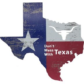 Tegik Texas Decor, Personalized Name Sign Metal Wall Art, Black Custom Texas Wall Art for Porch Garage Men’s Decoration in Kuwait