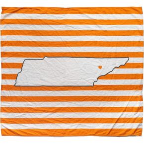TWIG & BALE Knoxville Tennessee Baby Blanket Organic Cotton Muslin Swaddle Blanket - 47" x 43" - Fans of Tennessee Baby Gift for Boys Girls UT Vols Receiving Blankets in Kuwait