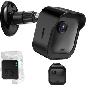 حامل كاميرا Blink خارجي للجيل الرابع من Blink Outdoor، حزمة واحدة من غطاء الحماية المقاوم للطقس وحامل جداري قابل للتعديل 360 درجة مع وحدة مزامنة Blink 2 Mount (كاميرا Blink غير متضمنة) in Kuwait