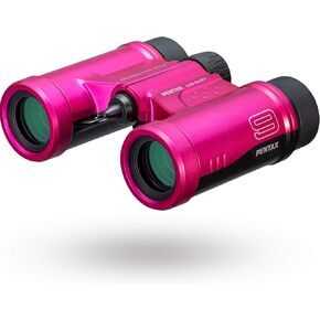 مناظير Pentax 61812 UD 9x21 - أزرق داكن مجال رؤية مشرق وواضح، جسم خفيف الوزن مع منشور سقف، بصريات متعددة المغلفة بالكامل، تكبير 9X، مثالي للحفلات الموسيقية والرياضة والسفر in Kuwait