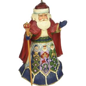 Jim Shore Heartwood Creek Spanish Santa Stone Resin Hanging Ornament, 4.5"for Christmas in Saudi Arabia