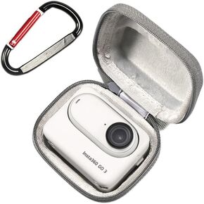 حقيبة حمل Coyktonty لجهاز Insta360 GO3، حافظة صغيرة، ملحقات حافظة واقية GO 3 (أسود)