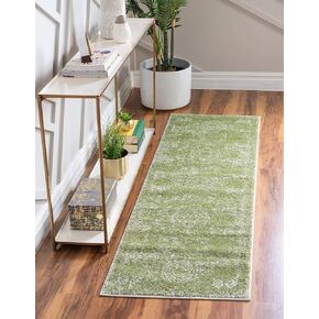 Rugs.com Dover Collection Rug – 5 Ft Round Yellow Low-Pile Rug Perfect for Kitchens, Dining Rooms in Kuwait