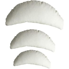 تودمومي وسادة من 3 قطع من سلة التصوير الفوتوغرافي على شكل قمر ولد الفاصوليا ودعائم التصوير البيضاء، وسادة للبنات حديثي الولادة، سلة بيضاء محيطية محشوة مسبقا in Kuwait