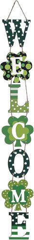 St. Patrick's Day Party Hanging Decoration Irish Decor Welcome Hanging Vertical Signs for Doors, Walls and Indoor Decoration in Saudi Arabia