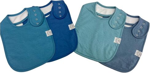 Isabeli Organic Cotton Toddler Bibs, Extra Large Drooling Bibs, Teething Bibs, Feeding Bibs, Large Bibs in Saudi Arabia