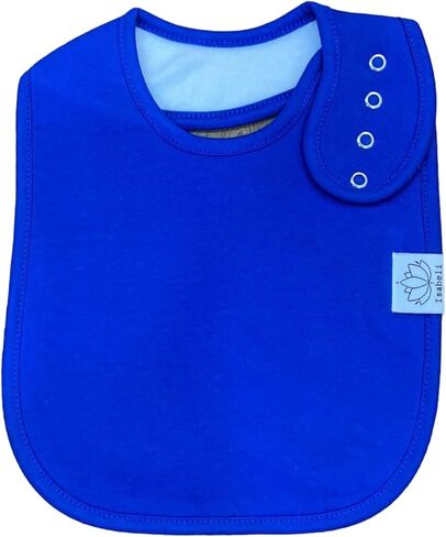 Isabeli Organic Cotton Toddler Bibs, Extra Large Drooling Bibs, Teething Bibs, Feeding Bibs, Large Bibs in Saudi Arabia