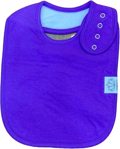 Isabeli Organic Cotton Toddler Bibs, Extra Large Drooling Bibs, Teething Bibs, Feeding Bibs, Large Bibs in Saudi Arabia