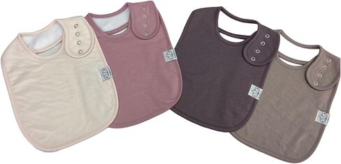 Isabeli Organic Cotton Toddler Bibs, Extra Large Drooling Bibs, Teething Bibs, Feeding Bibs, Large Bibs in Saudi Arabia