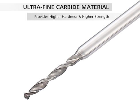 10 قطع من BARFLE، قطع نهاية معطف أزرق نانو، لقم توجيه CNC 1/8 بوصة، مجموعة 0.8-3 مم (مجموعة B 10 قطع (0.5 مم - 2.3 مم)) in Kuwait