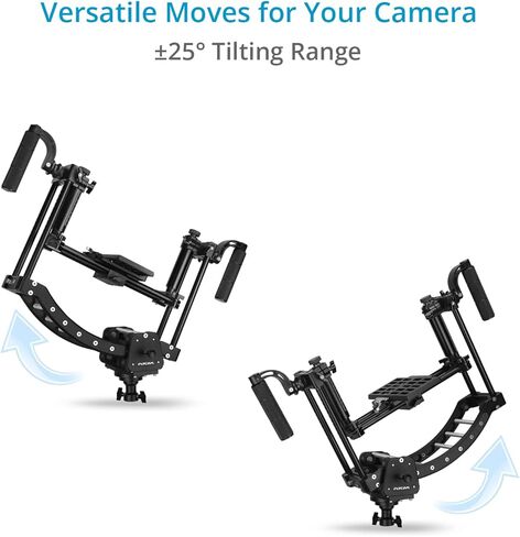 FLYCAM Equator 3-Axis مثبت أفقي محمول باليد. لحوامل C، وسترة الذراع Vista-II، ومنصات التدفق. حمولة تصل إلى 35 كجم / 77 رطلاً in Kuwait