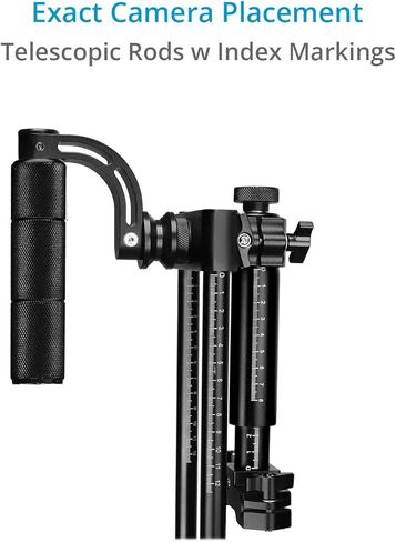 FLYCAM Equator 3-Axis مثبت أفقي محمول باليد. لحوامل C، وسترة الذراع Vista-II، ومنصات التدفق. حمولة تصل إلى 35 كجم / 77 رطلاً in Kuwait