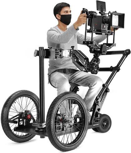 FLYCAM Equator 3-Axis مثبت أفقي محمول باليد. لحوامل C، وسترة الذراع Vista-II، ومنصات التدفق. حمولة تصل إلى 35 كجم / 77 رطلاً in Kuwait