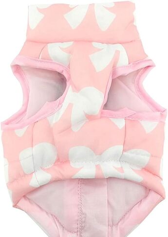 Ipetboom 1pc Winter Dog Vest Coat Dog Waterproof Pet Dog Winter Vest Dog Warm Pet Coat Pet Clothes Dog Winter Jacket Dog Pet Supplies for Dog Pet Size S Pink in Saudi Arabia