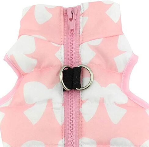 Ipetboom 1pc Winter Dog Vest Coat Dog Waterproof Pet Dog Winter Vest Dog Warm Pet Coat Pet Clothes Dog Winter Jacket Dog Pet Supplies for Dog Pet Size S Pink in Saudi Arabia