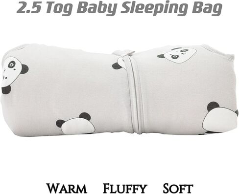 Chilsuessy Baby Sleeping Sack with Legs Toddler and Early Walker Baby Wearable Blanket 100% Cotton Sleeping Bag with feet for Boys and Girls, Forest Animals/2.5 Tog, 70cm/6 Month-1 T in Kuwait