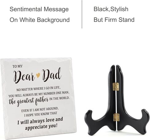 هدايا مسيحية من HOME SMILE للنساء/الرجال في عيد الشكر وعيد الميلاد، لوحة سيراميك هدايا دينية مع آية من الكتاب المقدس وصلاة - علامات سعيدة تسبح الله., 6"×6" in Kuwait