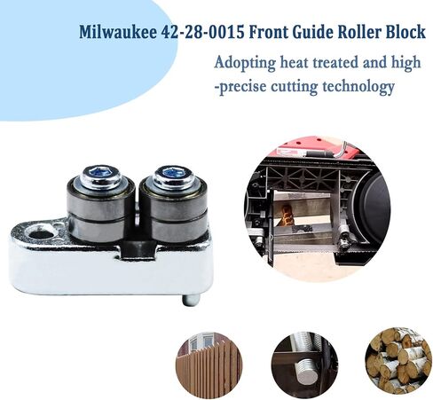 42-28-0015 Front Rear Guide Roller Kit For Milwaukee Deep Cut Band Saw 2729-22, 2729-20, 2729-21, 6232-20, 6238-20 in Kuwait