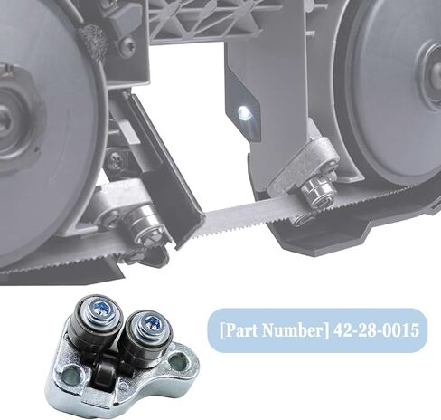 42-28-0015 Front Rear Guide Roller Kit For Milwaukee Deep Cut Band Saw 2729-22, 2729-20, 2729-21, 6232-20, 6238-20 in Kuwait