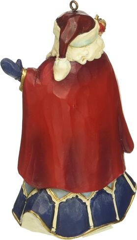 Jim Shore Heartwood Creek Spanish Santa Stone Resin Hanging Ornament, 4.5"for Christmas in Saudi Arabia