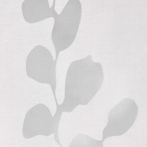 Exclusive Home Wilshire Burnout Sheer Grommet Top Curtain Panel Pair, 54"x84", Winter White in Saudi Arabia