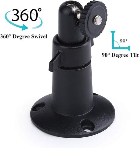 غطاء حماية من السيليكون مع تصميم مزدوج الطبقات لمظلة الشمس، شفاف (ليس غامضًا) مع حامل جداري معدني آمن قابل للتعديل متوافق مع Arlo Pro وArlo Pro 2 (3 مجموعات، أسود) in Kuwait