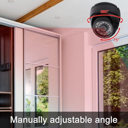 CODSOK USB Camera Day Night Vision Indoor&Outdoor CCTV USB Dome Housing Waterproof Camera for House and Pc Industrial Security CCTV Camera for Baby Monitor Pets Monitor Home Security in Kuwait