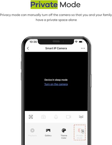 كاميرا SANNCE IP كاميرا أمان ذكية قابلة للإمالة واي فاي، كاميرا 1080 بكسل داخلية للحيوانات الأليفة وكاميرا 360 درجة مع صوت ثنائي الاتجاه، كشف الحركة البشرية، إنذار بلمسة واحدة، تخزين بطاقة Cloud وSD، تعمل مع Alexa in Kuwait
