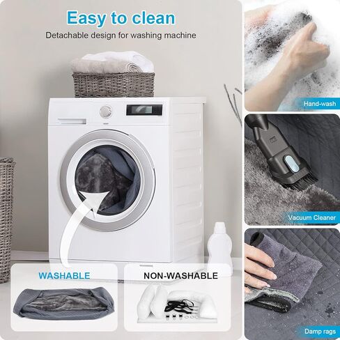 مقعد سيارة للكلاب من Dlownne للكلاب المتوسطة الكبيرة، سرير سيارة للكلاب، مقعد معزز للحيوانات الأليفة مع أشرطة قابلة للتعديل، حبال أمان متعددة الوظائف، سرير سفر للكلاب، مقاعد خلفية للسيارة قابلة للإزالة وقابلة للغسل، تناسب حقيبة السيارة ذات الدفع الرباعي in Kuwait