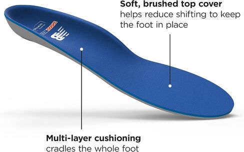 New Balance Casual Comfort Fit Insoles - Cushion for Gentle, Flexible Support - 13.5-15 Men in Saudi Arabia