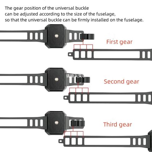 Multifunctional Shock Mount Bracket Kit Compatible with Mavic 3/Mavic Air 2S/Air 2/Mavic 2/Mavic Pro/FIMI X8SE/Autel EVO 2, Package Come with Go Pro Adapter Mount, Thumb Scew and 1/4 Screw in Saudi Arabia