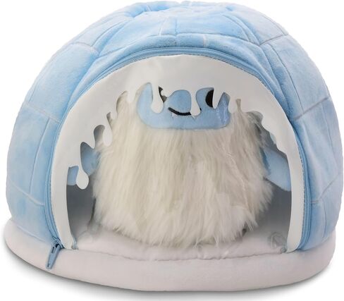 iscream Snow Much Fun 2-Piece Yeti and Igloo 9" x 8.5" Holiday Play Pillow Set in Saudi Arabia